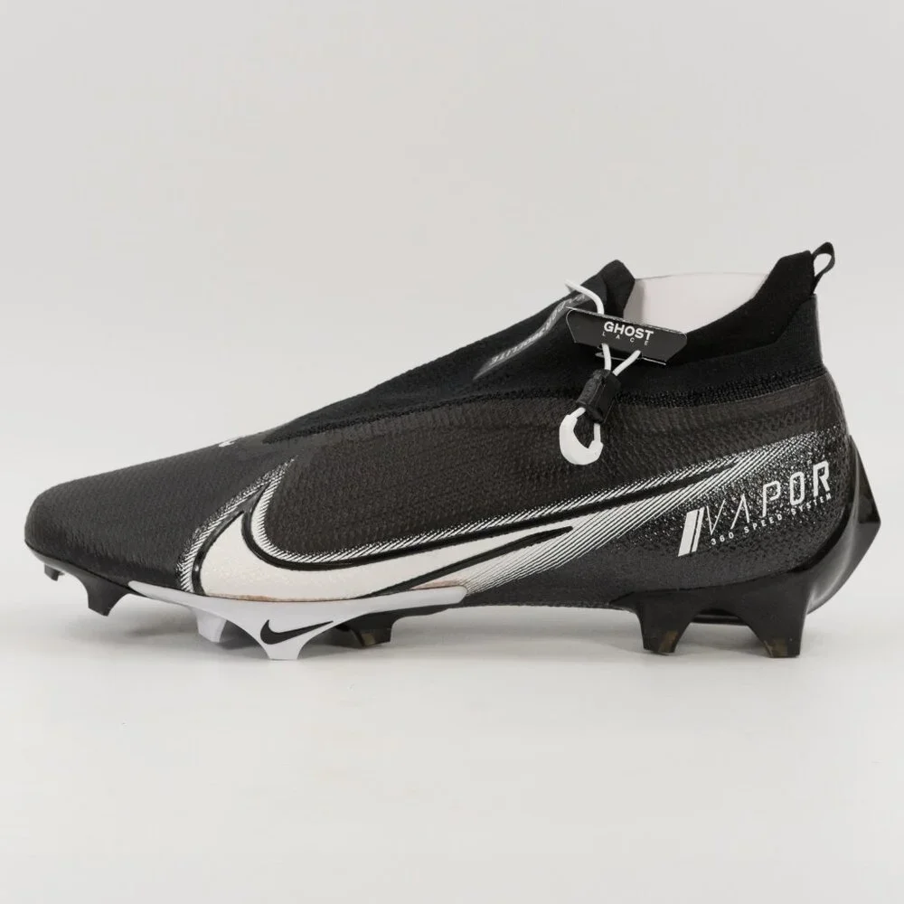 Nike Vapor Edge Elite 360 P 'Black White' CV6282-009 Football Cleats size 13